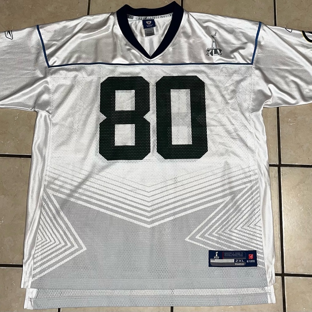 Green Bay PACKERS Super Bowl XLV Reebok Driver Sz 2Xl Onfield Jersey